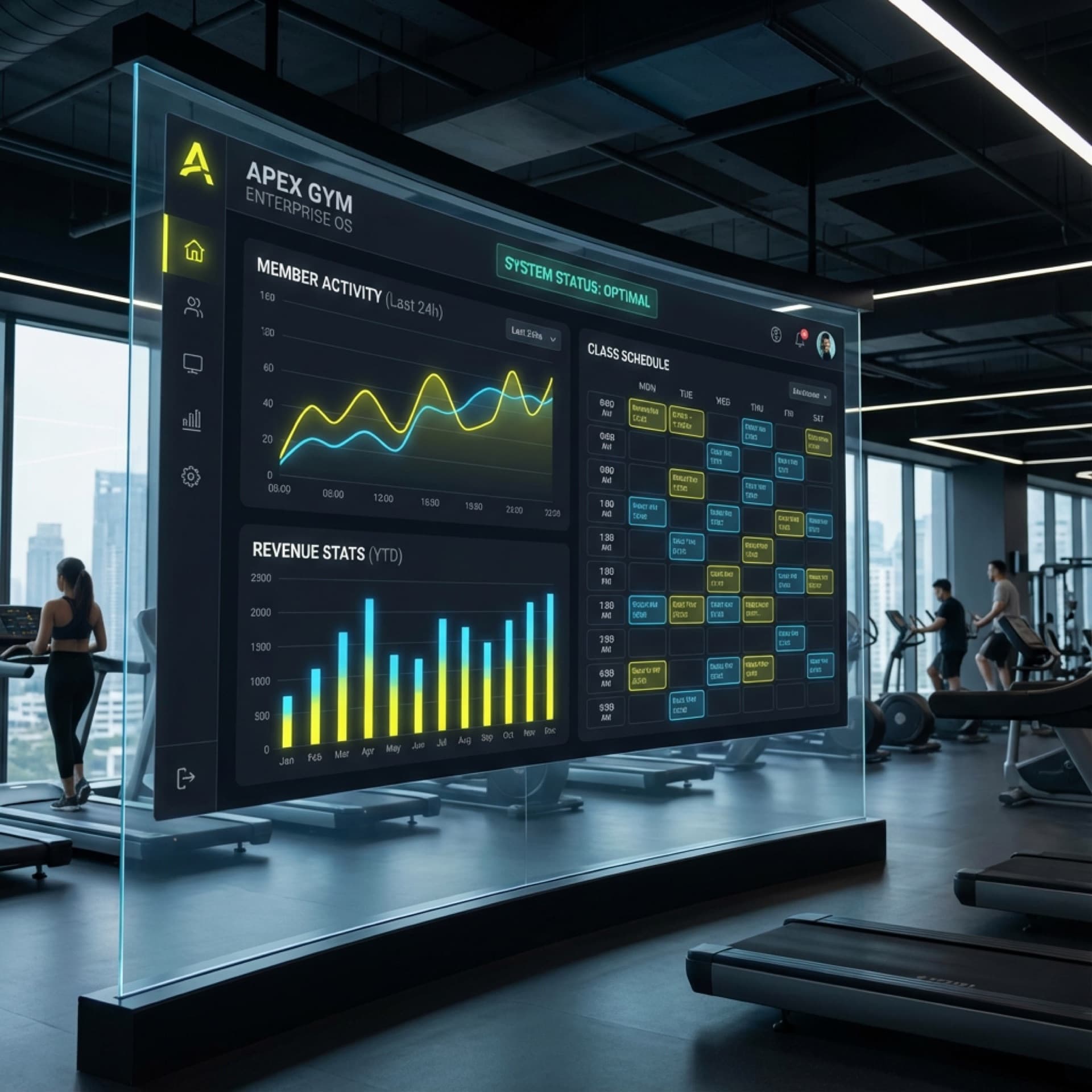 Aetheria Fit Point Dashboard
